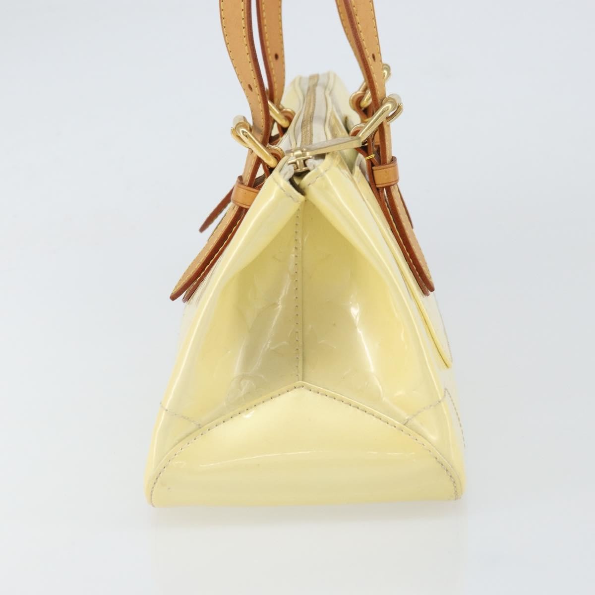 Louis Vuitton Rosewood Avenue Handbag Monogram Vernis, BEIGE, PATENT_LEATHER, Handbag