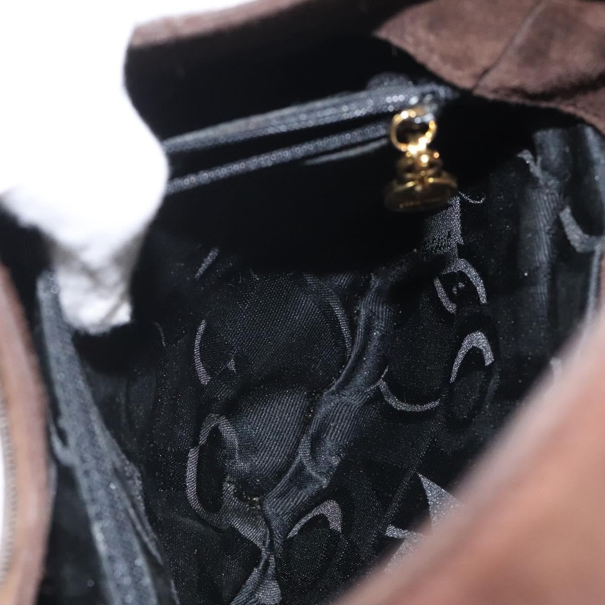 Salvatore Ferragamo Vala Handbag Suede, BROWN, SUEDE, Handbag