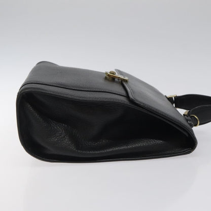 Burberry Convertible Briefcase Leather with London Check Coated Canvas, BLACK, LEATHER, Briefcase