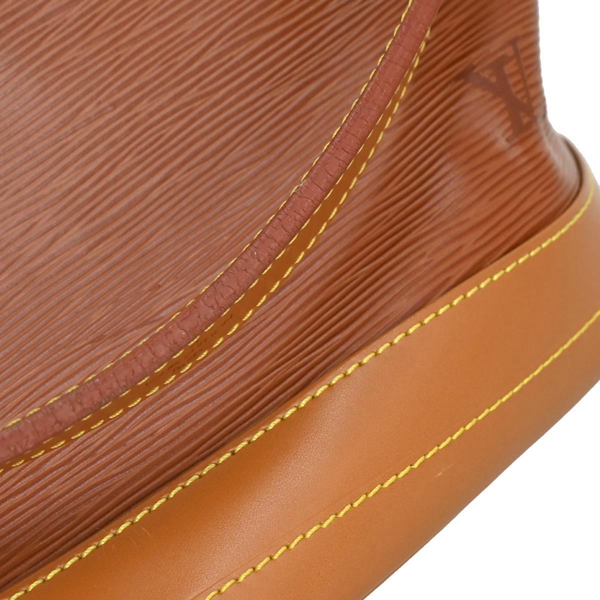 Louis Vuitton Noe Handbag Epi Leather, BROWN, LEATHER, Shoulder bag