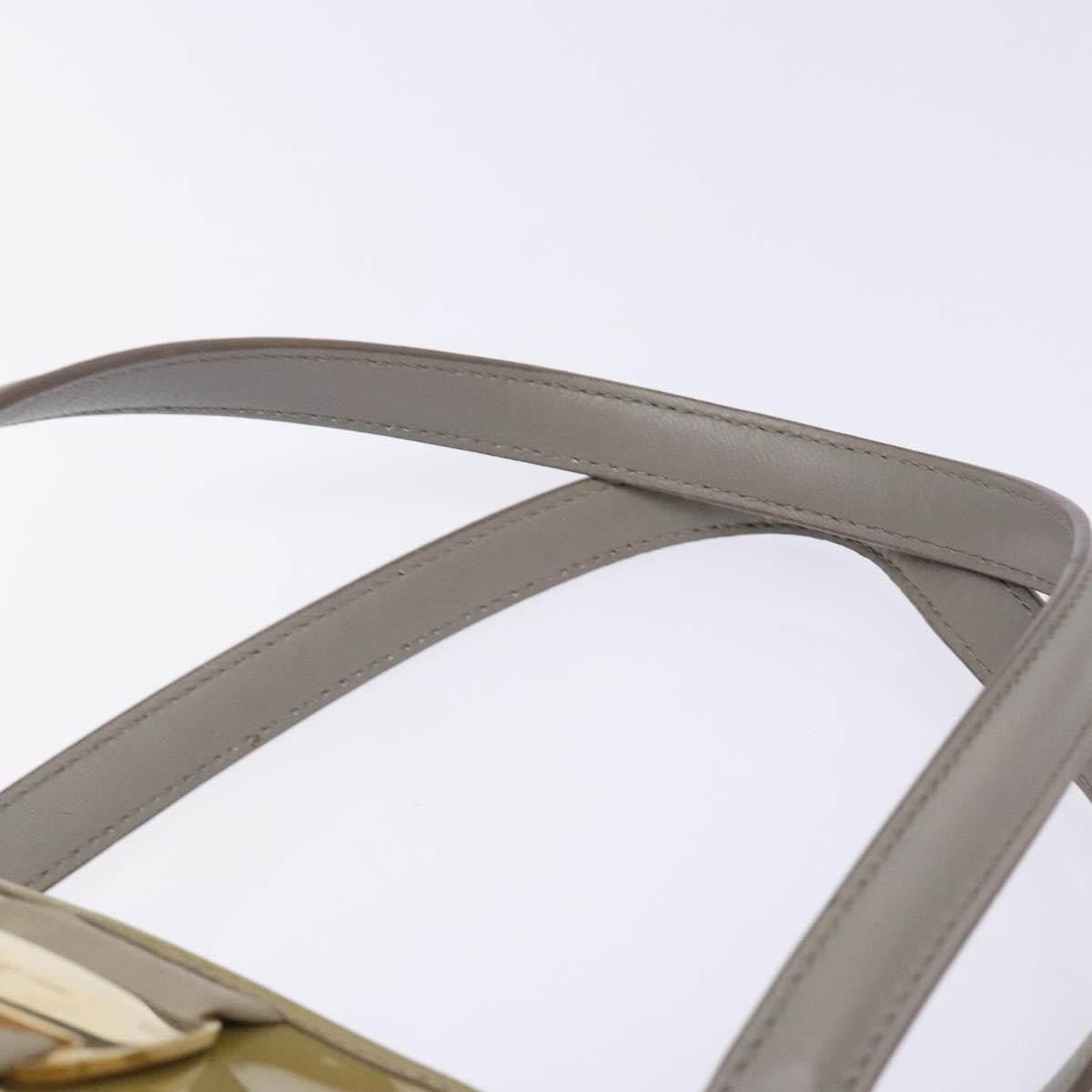 Salvatore Ferragamo Vala Handbag Leather, GRAY, LEATHER, Handbag