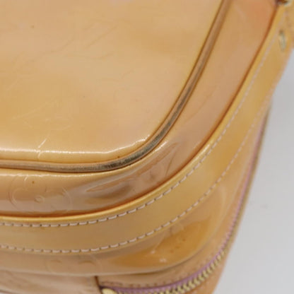 Louis Vuitton Wooster Handbag Monogram Vernis, YELLOW, PATENT_LEATHER, Shoulder bag