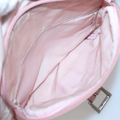 Prada Buckle Messenger Bag Tessuto, PINK, NYLON, Shoulder bag
