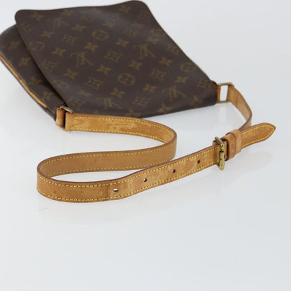 Louis Vuitton Musette Salsa Handbag Monogram Canvas, BROWN, CANVAS, Shoulder bag
