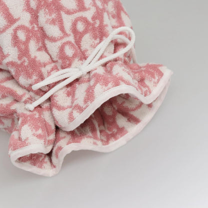 Christian Dior Vintage Trotter Pouch Pile, PINK, COTTON, Clutche & pouche