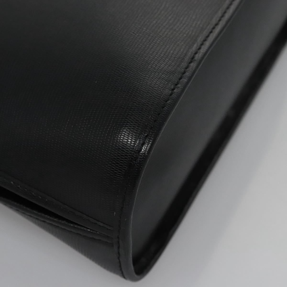 Celine Circle Logo Handbag Leather, BLACK, LEATHER, Handbag