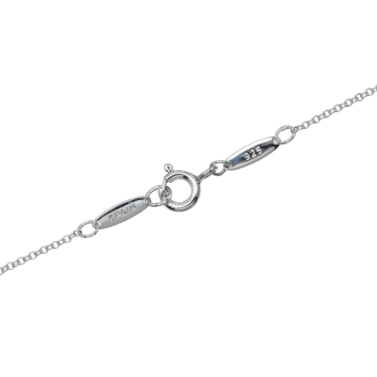 Tiffany & Co. Elsa Peretti Double Teardrop Necklace Silver 925, SILVER, SILVER, Necklace