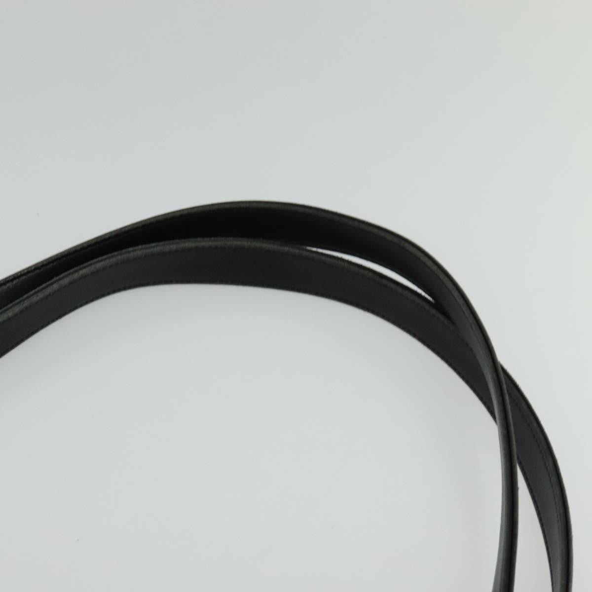 Bally Vintage Shoulder Bag Quilted leather, BLACK, LEATHER, Shoulder bag