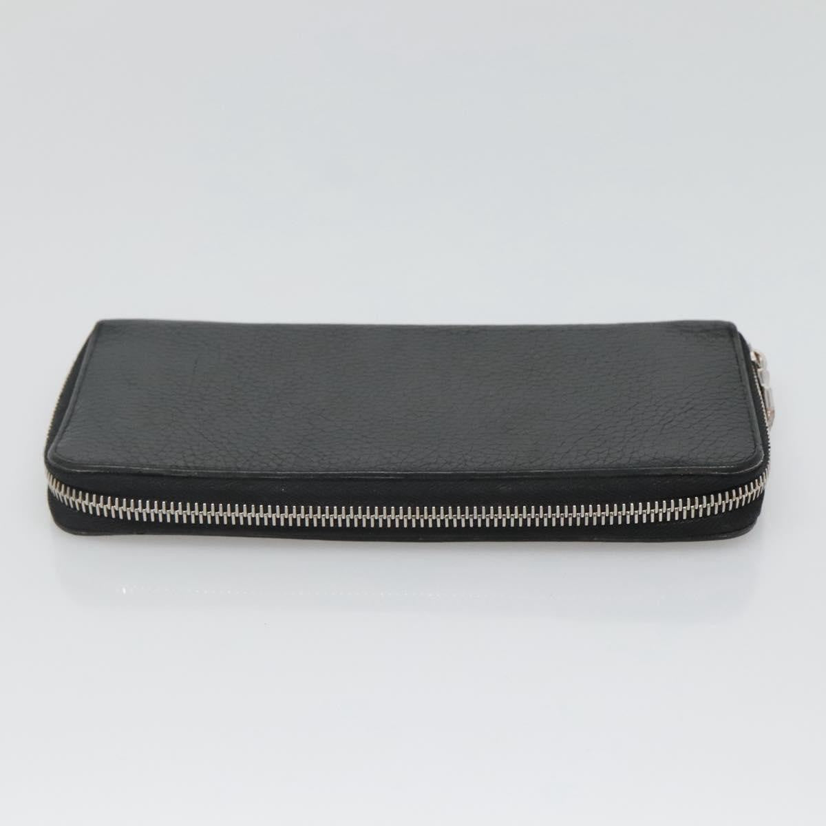 Louis Vuitton Zippy wallet vertical Taurillon Leather, BLACK, LEATHER, Wallets