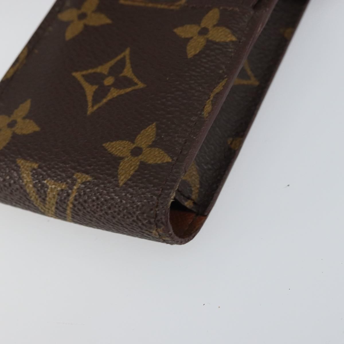 Louis Vuitton Etui Cigarette Case Monogram canvas, BROWN, CANVAS, Wallets