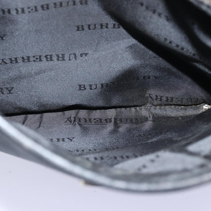Burberry Front Pocket Flap Messenger Vintage Check Nylon and Nylon, BLACK, NYLON, Crossbody bag