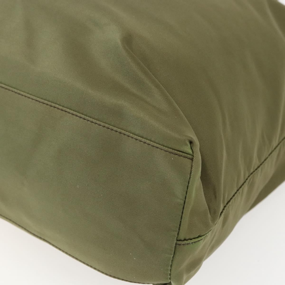 Prada Vintage Tote Tessuto, KHAKI, NYLON, Tote bag