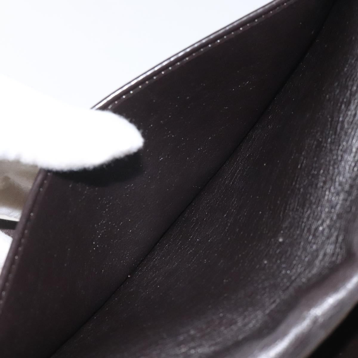 Christian Dior Vintage Trotter Flap Shoulder Bag Canvas, BROWN, CANVAS, Shoulder bag