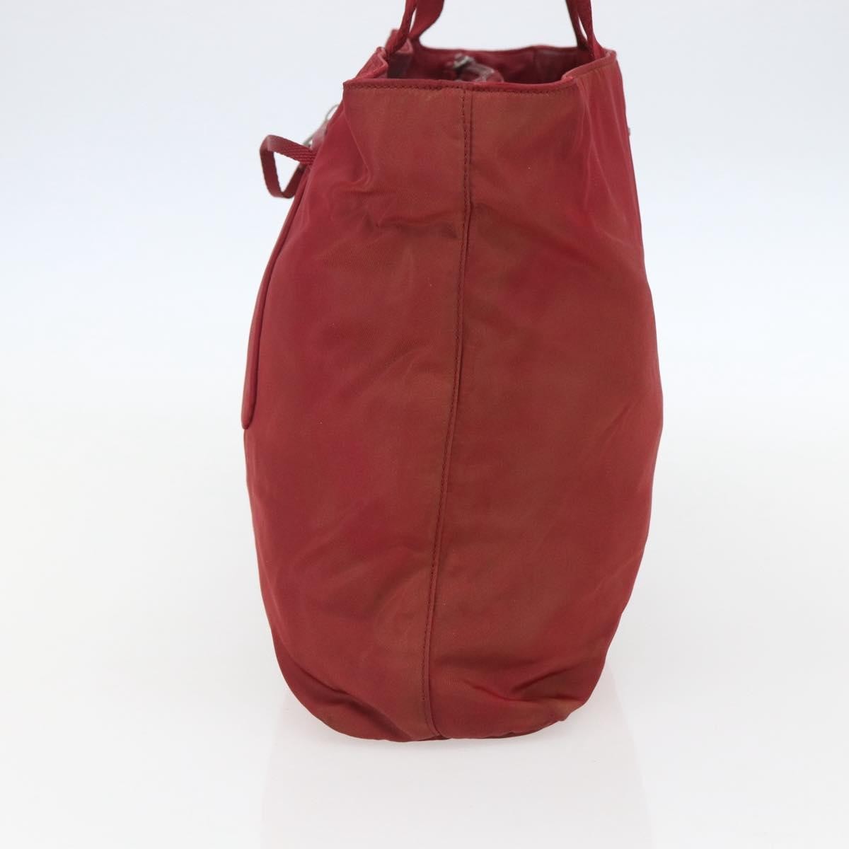 Prada Vintage Tote Tessuto, RED, NYLON, Tote bag