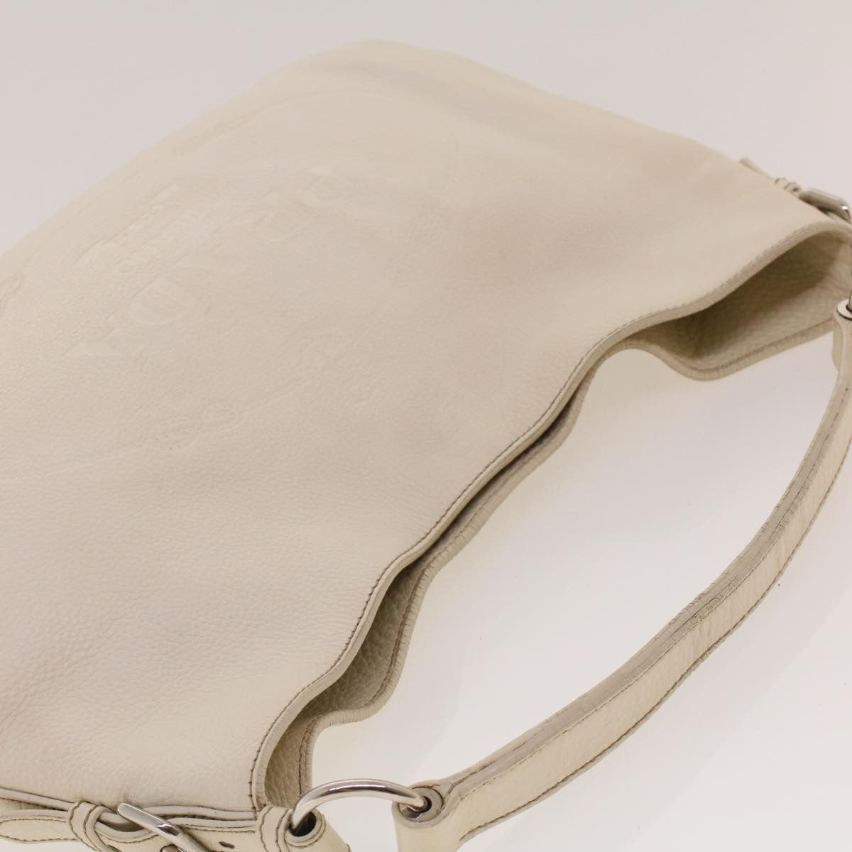 Prada Vintage Shoulder Bag Leather, White, Leather, Shoulder Bag