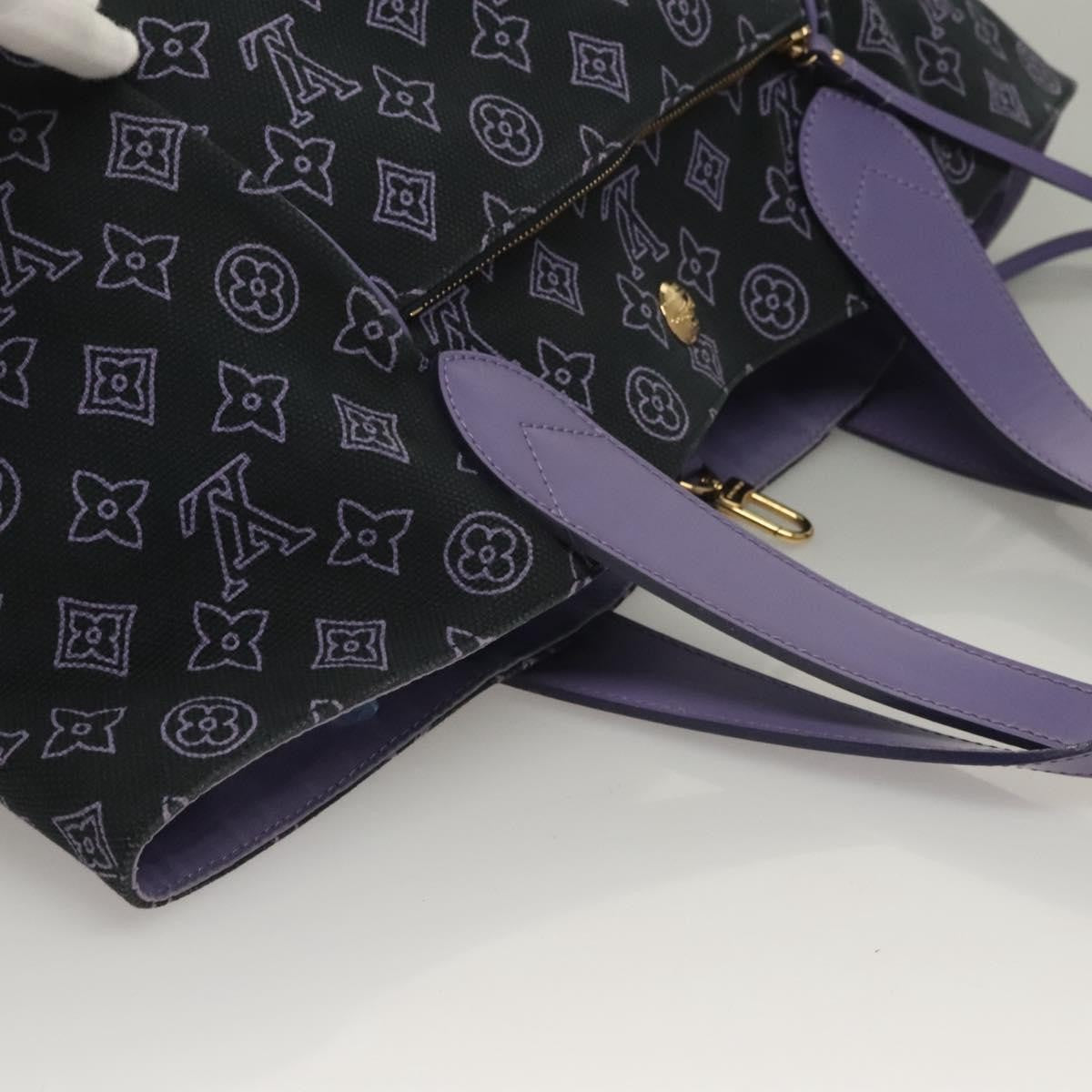 Louis Vuitton Cabas Ipanema Canvas, PURPLE, CANVAS, Tote bag