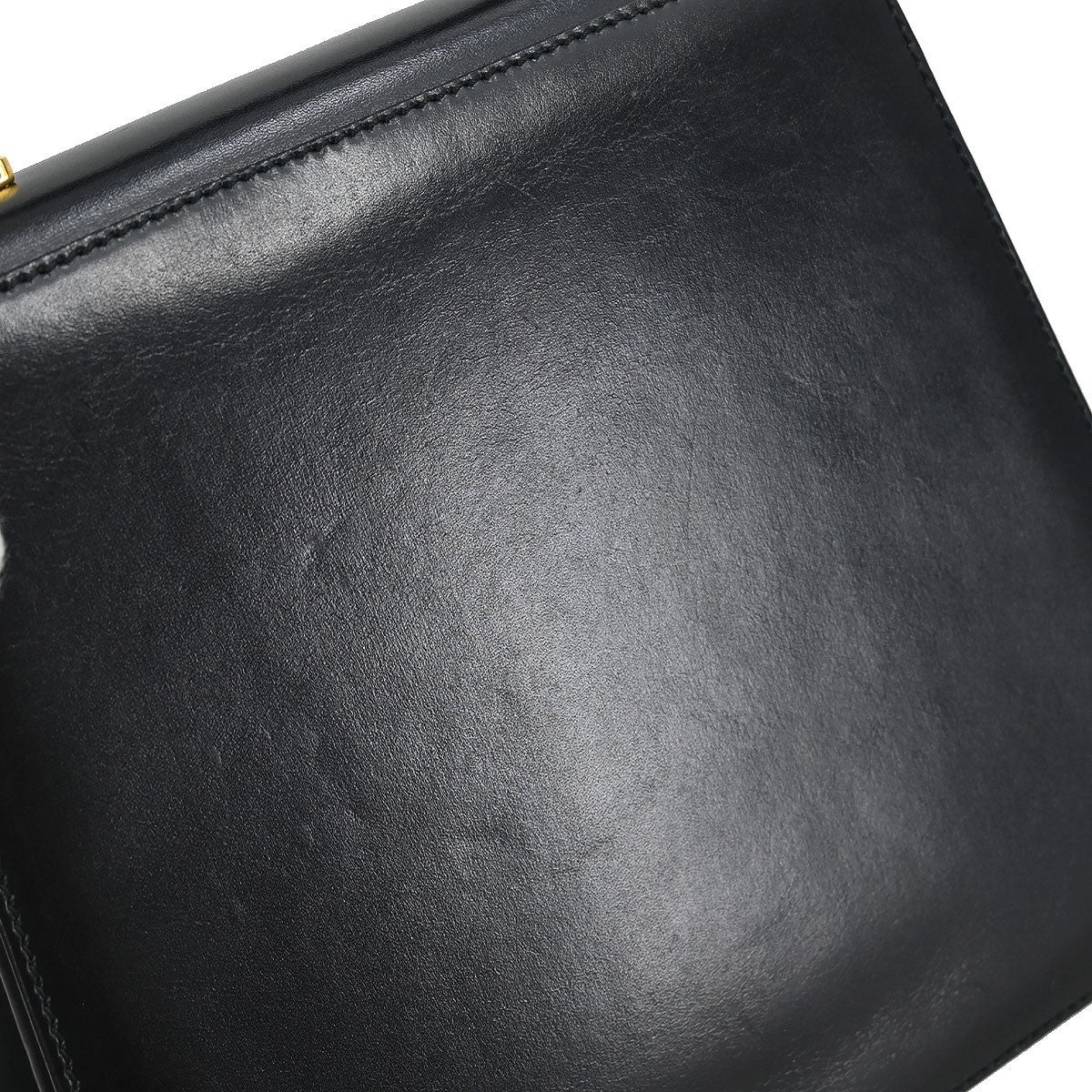 Salvatore Ferragamo Convertible Top Handle Bag Leather, BLACK, LEATHER, Handbag