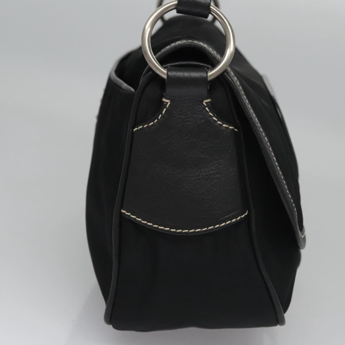 Prada Vintage Shoulder Bag Tessuto, BLACK, NYLON, Shoulder bag