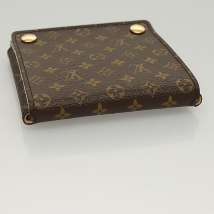 Louis Vuitton CASE JEWELRY BOX Canvas, BROWN, CANVAS, Wallets