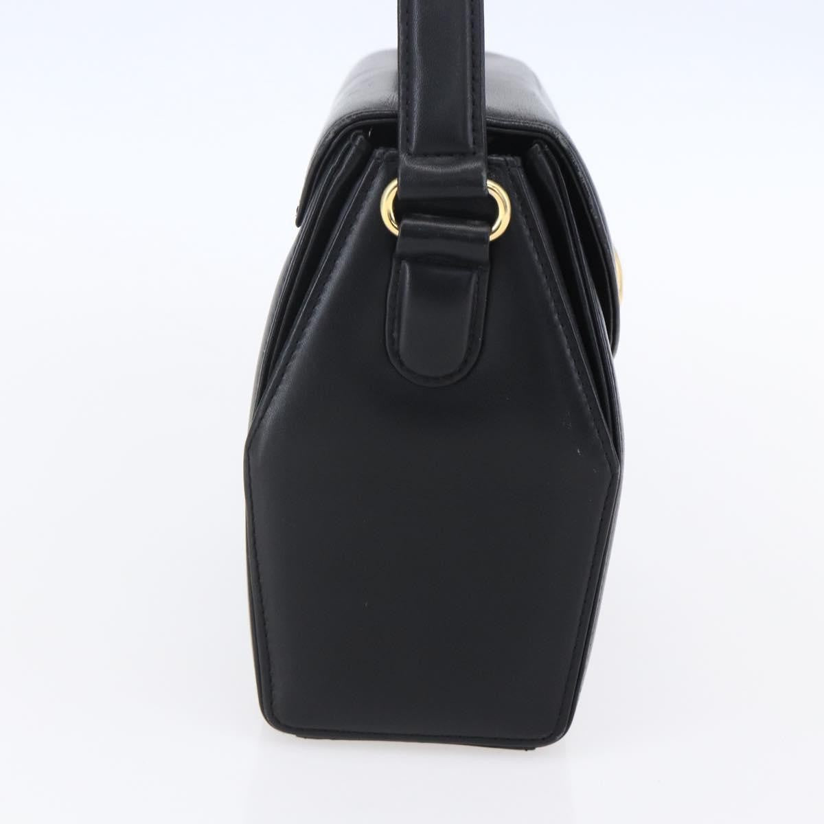 Givenchy Vintage Handbag Leather, BLACK, LEATHER, Handbag