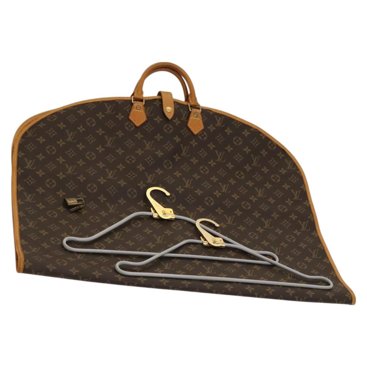 Louis Vuitton Garment case Canvas, BROWN, CANVAS, Travel bag