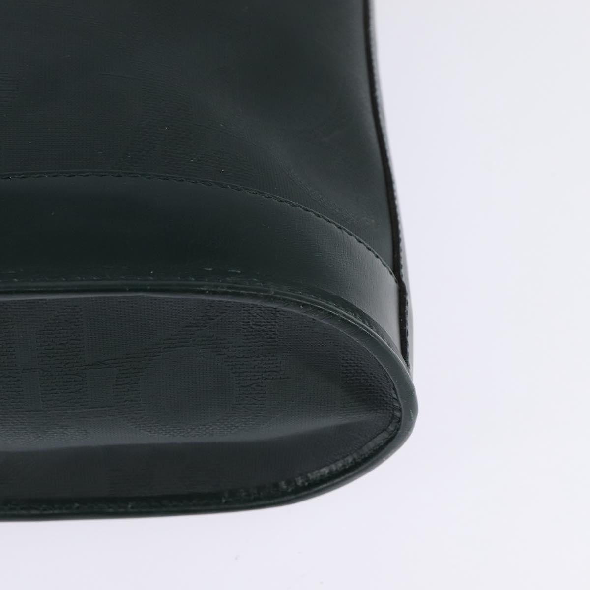 Christian Dior Vintage Trotter Crossbody Bag Canvas, GREEN, CANVAS, Shoulder bag