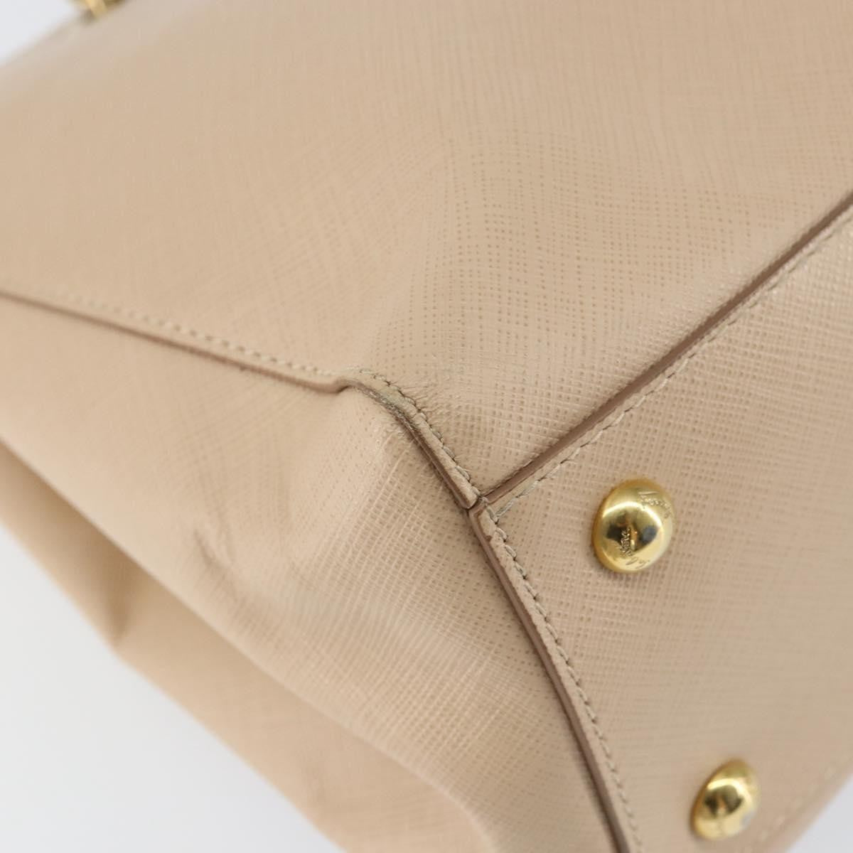 Salvatore Ferragamo Vala Shoulder Bag Leather, BEIGE, LEATHER, Shoulder bag