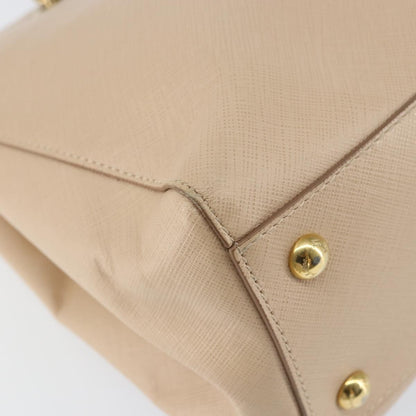 Salvatore Ferragamo Vala Shoulder Bag Leather, BEIGE, LEATHER, Shoulder bag