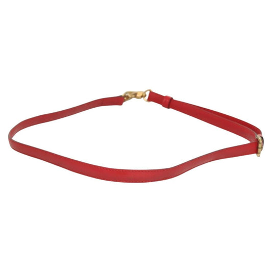 Louis Vuitton Adjustable Shoulder Strap Epi Leather, RED, LEATHER, Straps