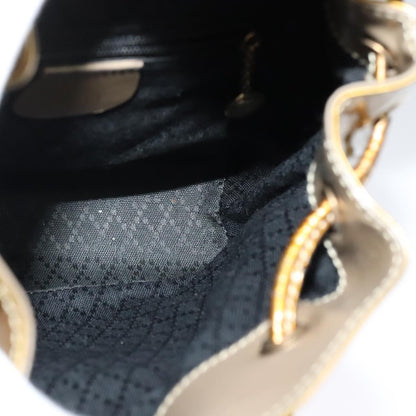 Gucci Vintage Bamboo Backpack Patent, GOLD, PATENT_LEATHER, Backpack