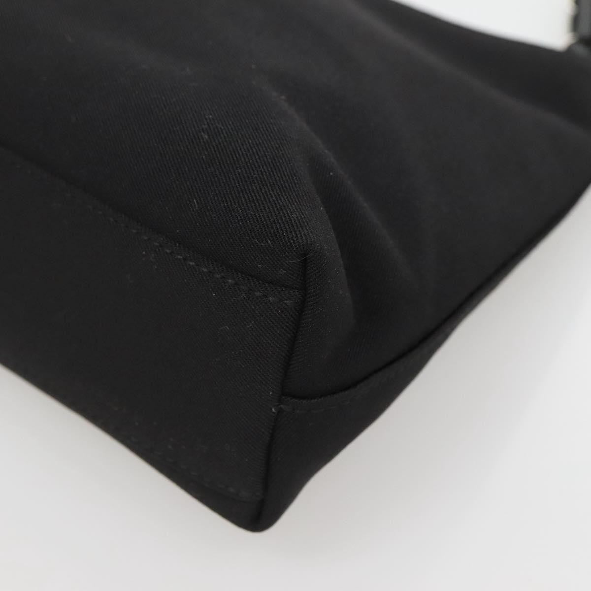 Salvatore Ferragamo Vala Shoulder Bag Nylon, BLACK, NYLON, Shoulder bag