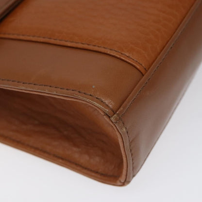 Burberry Vintage Flap Crossbody Bag Leather, BROWN, LEATHER, Shoulder bag