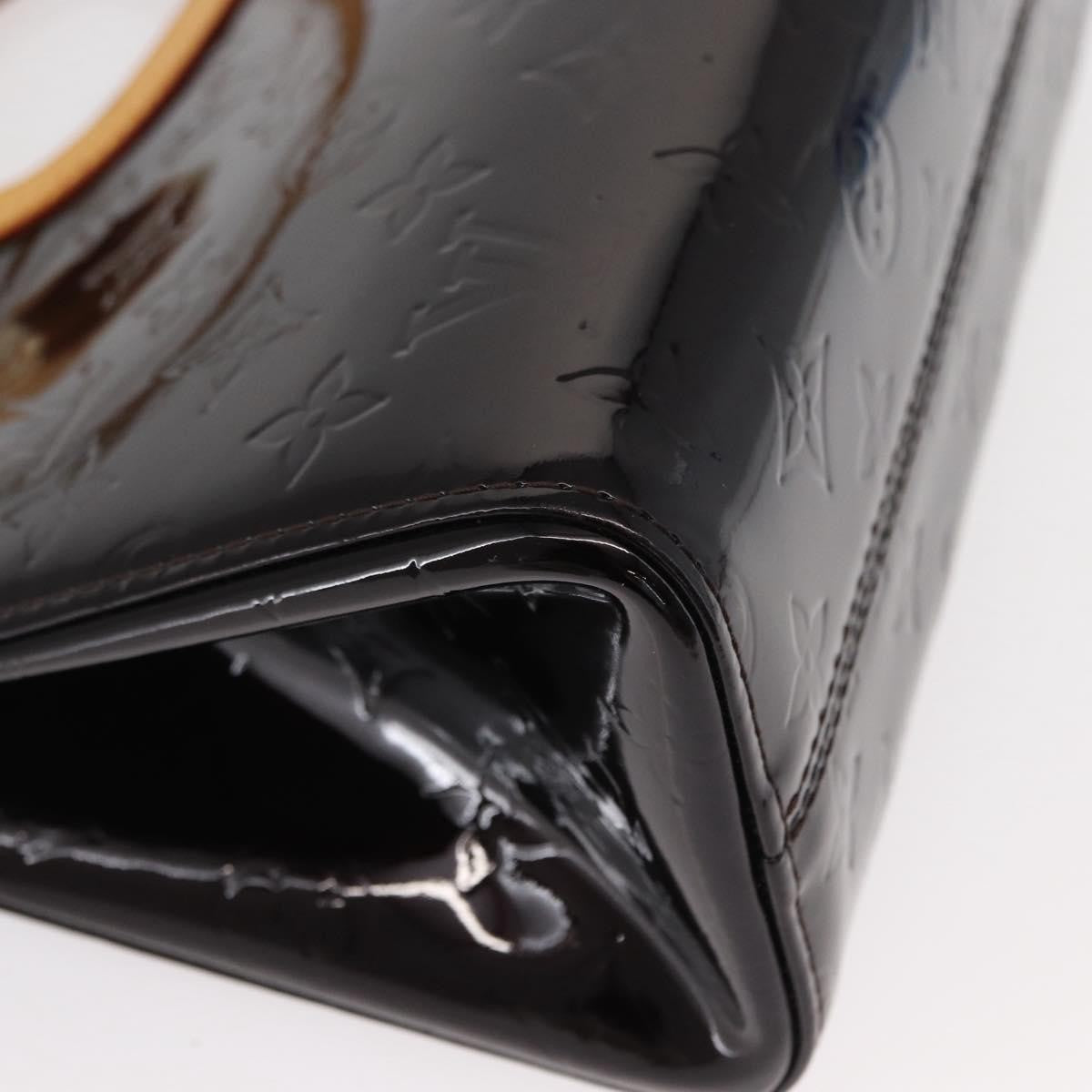 Louis Vuitton Roxbury Drive Handbag Monogram Vernis, BURGUNDY, PATENT_LEATHER, Handbag