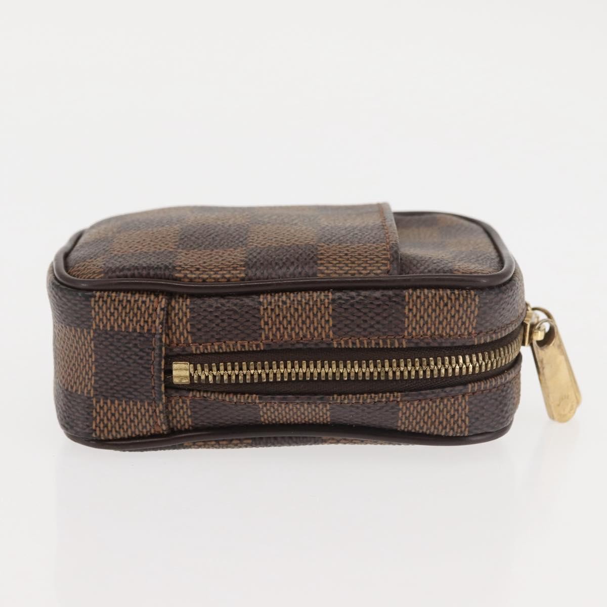 Louis Vuitton Etui Okapi Camera Case Damier, BROWN, CANVAS, Travel bag