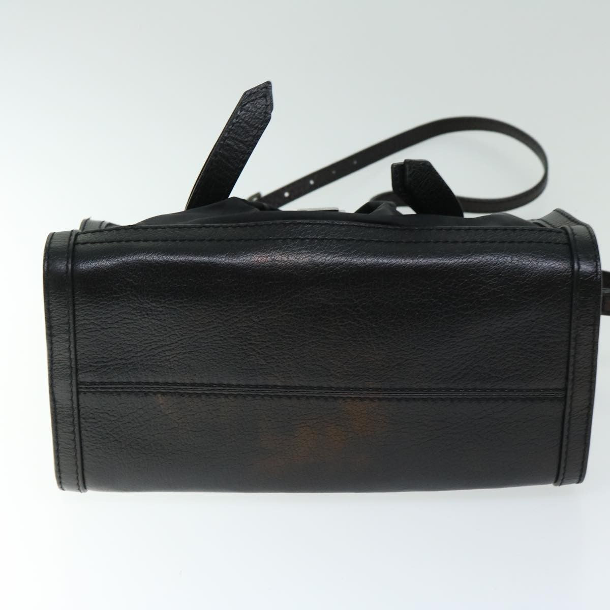 Burberry Vintage Handbag Nylon, BLACK, NYLON, Handbag