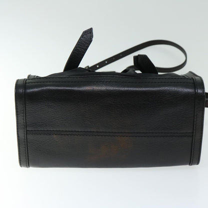 Burberry Vintage Handbag Nylon, BLACK, NYLON, Handbag