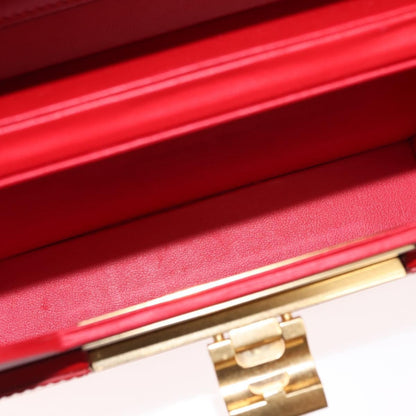 Bottega Veneta Daisey Bag Leather, RED, LEATHER, Handbag