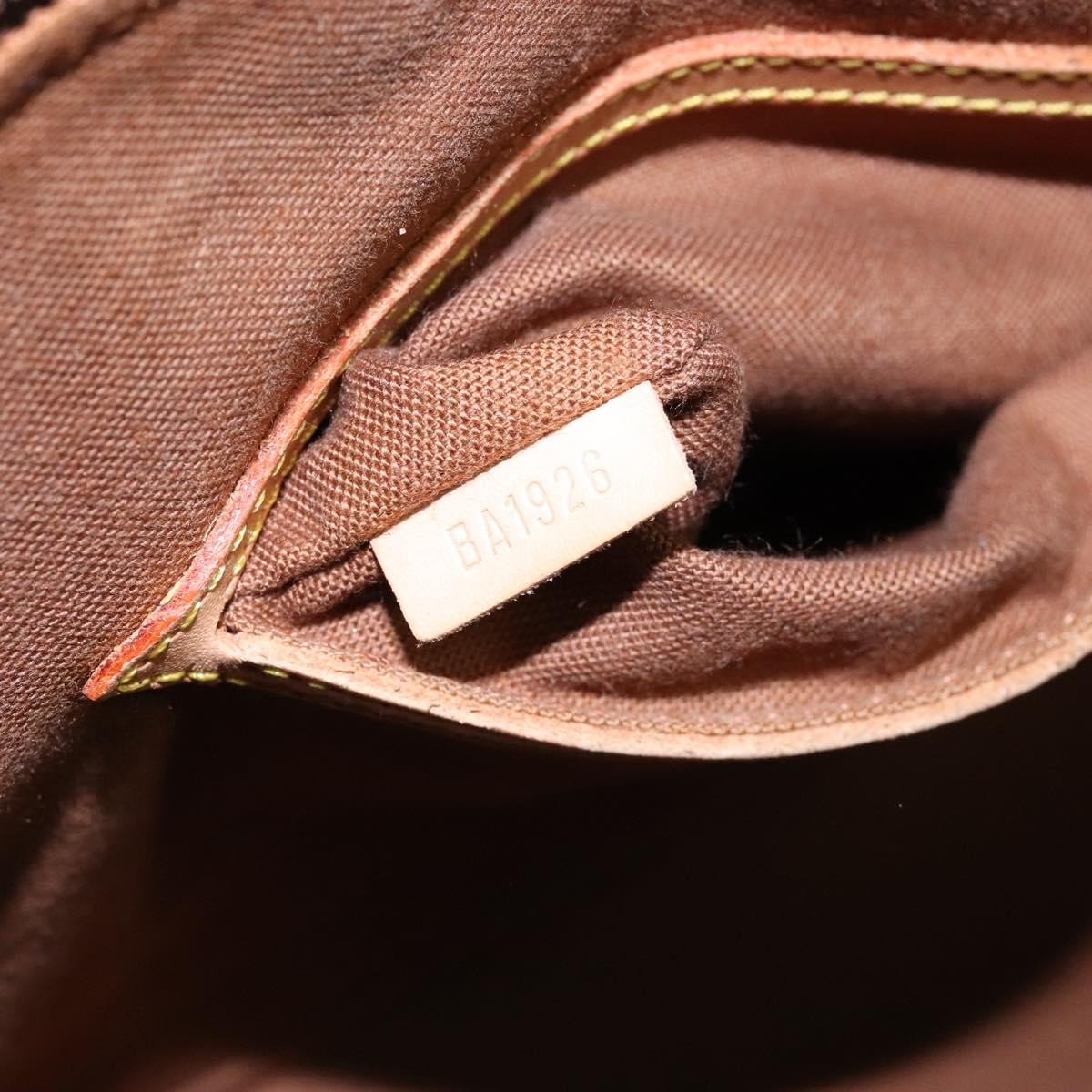 Louis Vuitton Alma Handbag Monogram Canvas, BROWN, CANVAS, Handbag