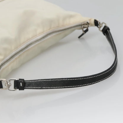 Prada Sirio Hobo Tessuto, WHITE, NYLON, Shoulder bag