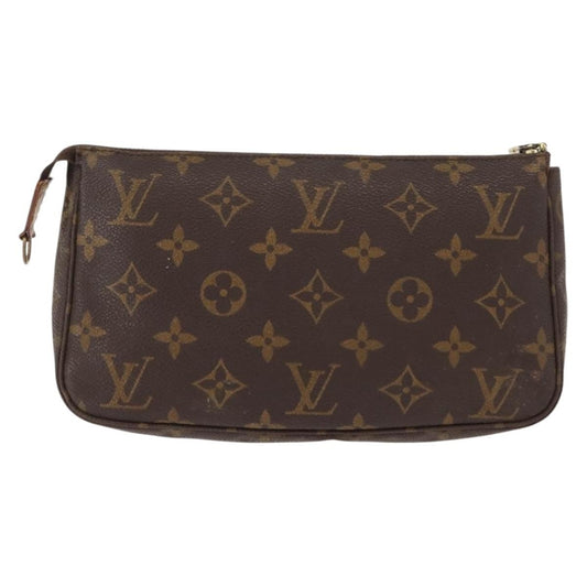 Louis Vuitton Pochette Accessoires NM Monogram Canvas, BROWN, CANVAS, Clutche & pouche