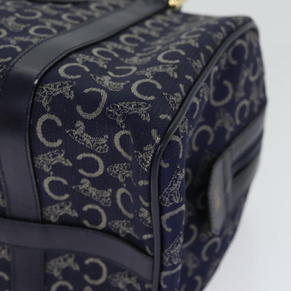 Celine C Sulky Boston bag Canvas, NAVY, CANVAS, Travel bag