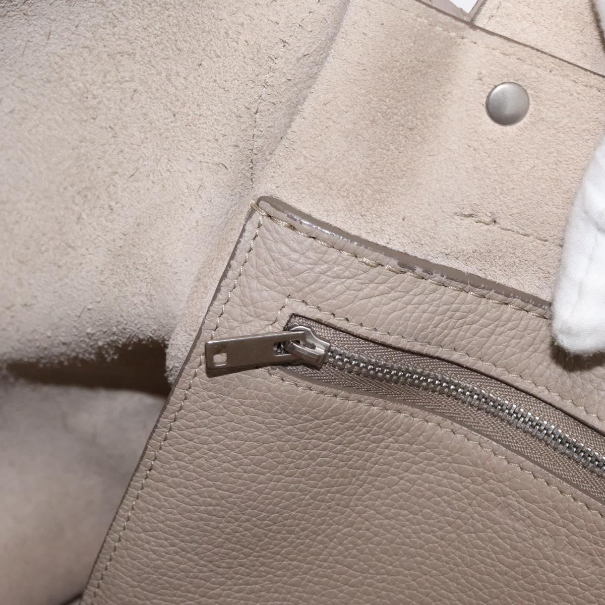 Celine Big Bag Grained Calfskin, BEIGE, LEATHER, Handbag