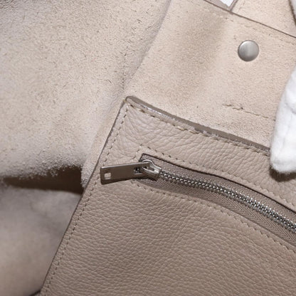 Celine Big Bag Grained Calfskin, BEIGE, LEATHER, Handbag