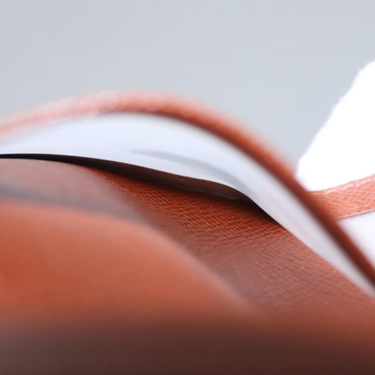 Louis Vuitton Vertical ID Card Holder Canvas, BROWN, CANVAS, Card Holders