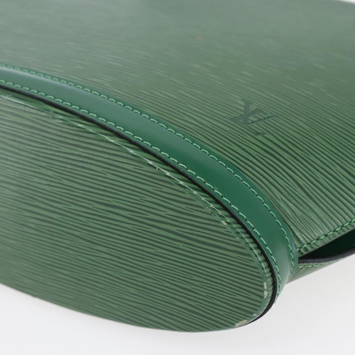 Louis Vuitton Saint Jacques Handbag Epi Leather, GREEN, LEATHER, Shoulder bag