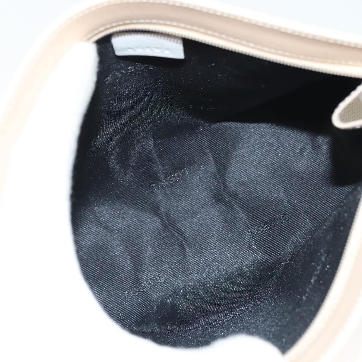 Loewe Flat Zip Pouch Leather, WHITE, LEATHER, Clutche & pouche