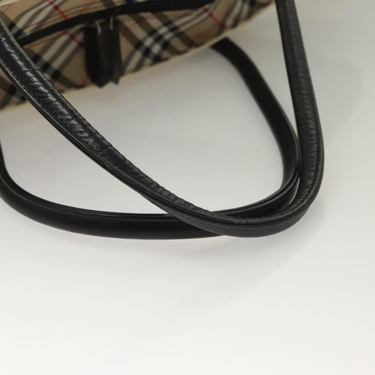 Burberry Nova Check Tote Nylon, BEIGE, NYLON, Tote bag