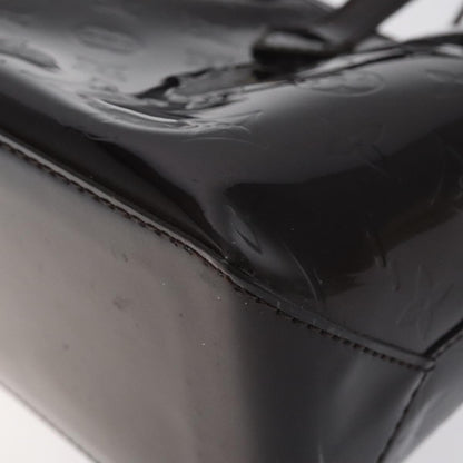 Louis Vuitton Wilshire Handbag Monogram Vernis, BURGUNDY, PATENT_LEATHER, Handbag