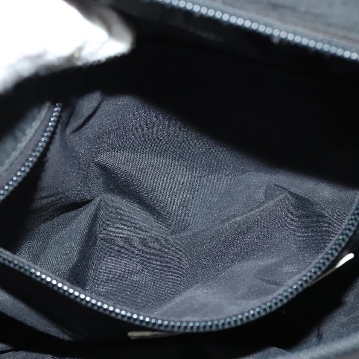 Miu Miu Zip Shoulder Bag Nylon, BLACK, NYLON, Shoulder bag