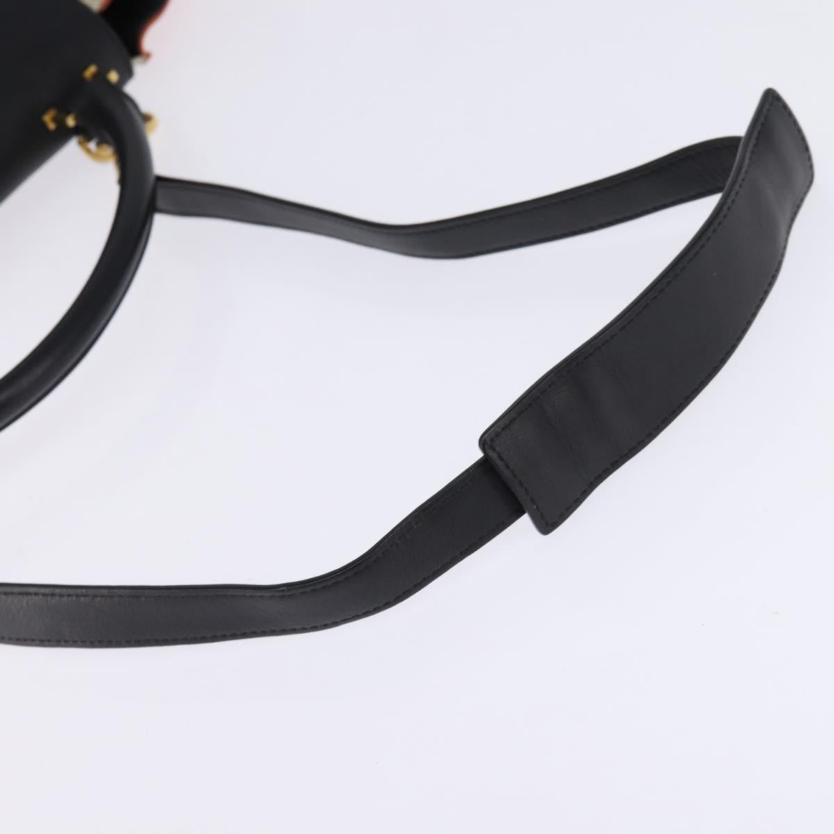 Celine Trapeze Bag Canvas with Leather, MULTICOLOUR, CANVAS, Handbag